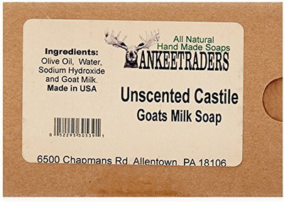 

Yankee Traders Handmade Soap Unscented Castile(113.36 g)