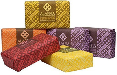 

Alaffia - Triple Milled Shea Butter Soap - Variety 6 Pack(70 g)
