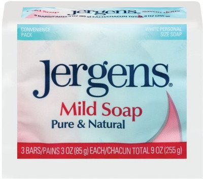 

Jergens Mild Soap Facial3 Bars Each (Pack of 4)(255 g)