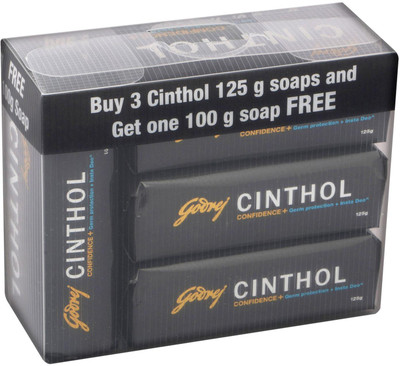 

Cinthol Confidence+(475 g, Pack of 4)