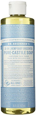 

Dr. Bronner's Fair Trade & Organic Castile Liquid Soap(473 ml)