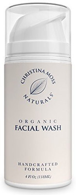 

Christina Moss Naturals Facial Wash, Organic And 100% Face Cleanser Skin Clearing Soap(118 g)