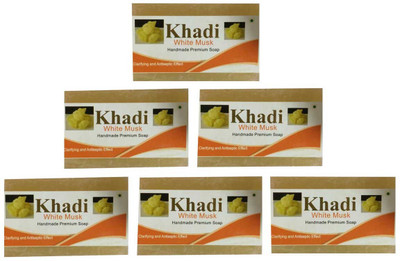 

Khadi Shivalik White Musk Soap(750 g, Pack of 6)