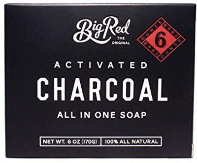 

Big Red Beard Combs All Natural & Handcrafted Charcoal Beard + Body Soap(170.04 g)