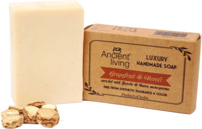 

Ancient Living Grapefruit & Neroli Luxury Handmade Soap -100gm(Set of 2)(200 g, Pack of 2)