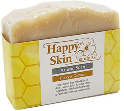 

Happy Skin Naturals Honey & Oatmeal Artisan Soap(100 g)