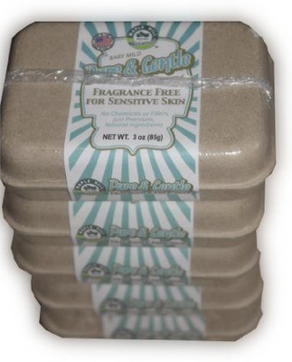 

Maple Hill Naturals Pure and Gentle Fragrance Free Soap 5 Bar Value Pack(85 g, Pack of 5)