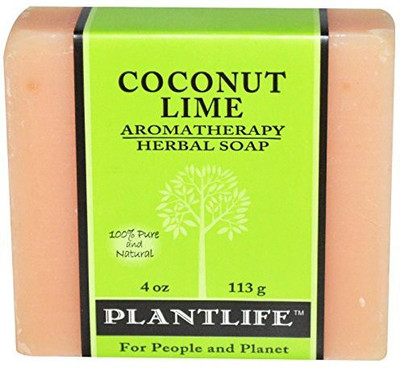 

Plantlife Coconut Lime 100% Pure & Natural Aromatherapy Herbal Soap(113 g)