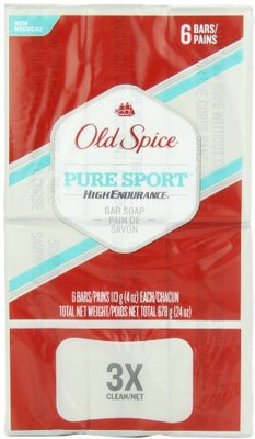 

Old Spice High Endurance Pure Sport Scent Bar Soap Pack(678 g)