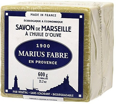 

Marius Fabre Savon De Marseille Soap 72% Olive Oil -(600 g)