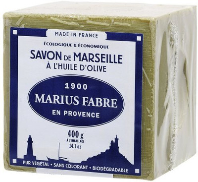 

Savon de Marseille Soap 72% Olive Oil - Marius Fabre(400 g)