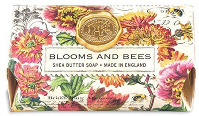 

Michel Design Works Oversized Triple Milled Bath Soap Bar Large Blooms And Bees(246.558 g)