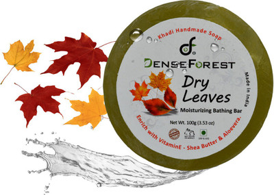 

Dense Forest Dry Leaves Khadi Handmade Soap(100 g)