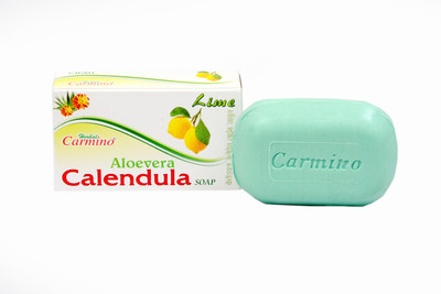 

Carmino Calendula Aloevera Soap, Lime, 75G (Pack of 12)(450 g, Pack of 12)