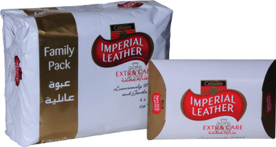 

Cussons Imperial Leather Extra Care - Family Pack of 4(175 g, Pack of 4)