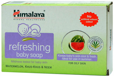 

Himalaya Refreshing Baby Soap 125 Gm - Pack of 10(125 g)