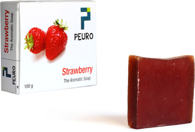 

peuro strawberry soap(100 g)