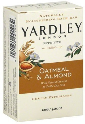 

Yardley London Oatmeal and Almond Bar Soap 2 Bars per Box - 10 Boxes(120 g)