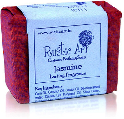 

Rustic Art Organic Jasmine Soap(100 g)