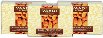 

Vaadi Herbals Lavish Almond Soaps (75 gms x 6)(75 g, Pack of 6)
