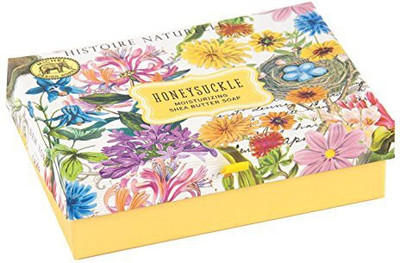 

Michel Design Works Triple Milled Double Soap Box Set, Honeysuckle(127.53 g)