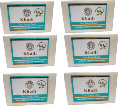 

Khadi Herbal NaturalPure Jasmine Soap(750 g, Pack of 6)