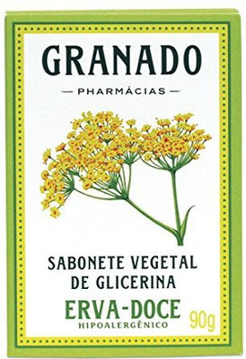 

Granado Linha Glicerina Sabonete Em Ra Vegetal De Glicerina Erva Doce Soap(90 g)