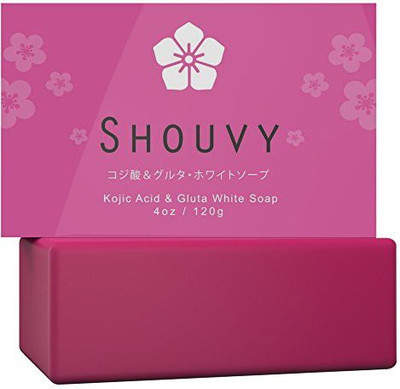 

Shouvy Kojic Acid & Glutathione Whitening Bleaching Soap(120 g)