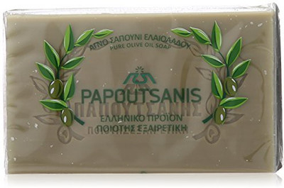 

Papoutsanis Green Pure Olive Oil Soap "" 6bars(125 g)