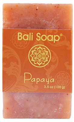 

Bali Soap Natural Bar Soap, Papaya, Each(99.19 g, Pack of 3)