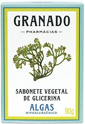 

Granado Linha Glicerina Sabonete Em Ra Vegetal De Glicerina Algas Soap(90 g)