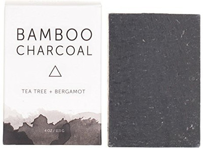 

Herbivore Botanicals - All Natural Bamboo Charcoal Face/Body Cleansing Soap Bar(113 g)