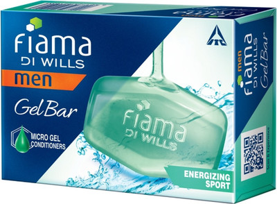 

Fiama Di Wills Men Energizing Sport Gel Bar - Pack of 3(375 g, Pack of 3)