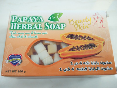 

Beauty Skin papaya herbal soap(100 g)