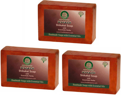 

Khadi Herbal Shikakai(375 g, Pack of 3)