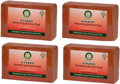 

Khadi Herbal Strawberry(500 g, Pack of 4)