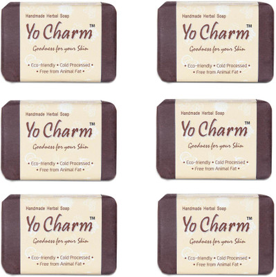 

Yo Charm 6s Handmade Herbal Soap(100 g, Pack of 6)
