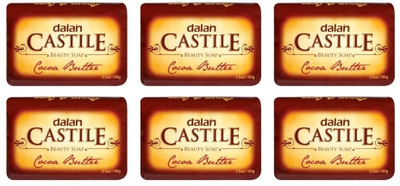 

Dalan Castile Beauty Soap - Cocoa Butter (Pack Of 6)(600 g, Pack of 6)
