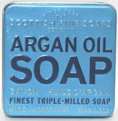 

Scottish Fine Soaps Argan Oill Soap In A Tin - 3 Pack(99.19 g, Pack of 3)