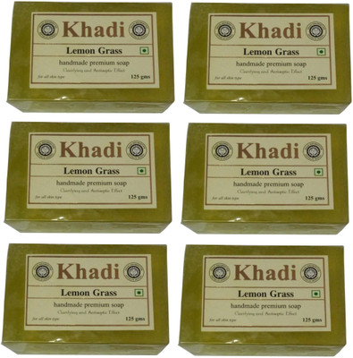 24 Off On Khadi Herbal Lemon Grass Soap 6 X 125 G On Flipkart Paisawapas Com