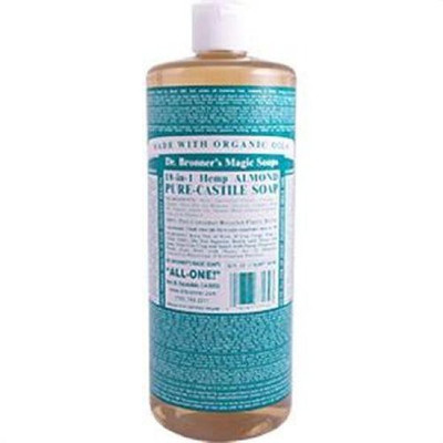 

Dr. Bronner's Magic Soaps Pure-Castile Soap 18-in-1 Hemp Almond(960 ml)