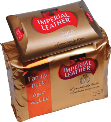 

Cussons Imperial Leather Gold - Family Pack of 4(175 g, Pack of 4)
