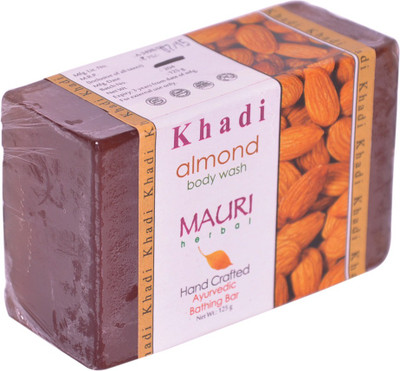 

Khadi Mauri Premium Herbal Almond Body Wash Soap(125 g)