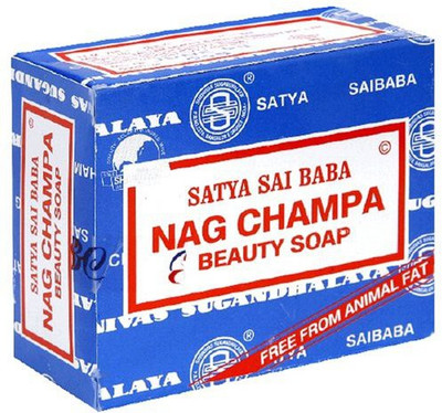 

Nag Champa Satya Sai Baba Soap 1 Bar Soap(160 g)