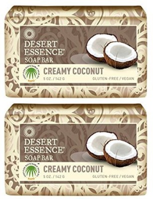 

Desert Essence Soap Bar With Creamy Coconut(142 g, Pack of 2)