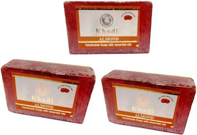 

Khadi Herbal NaturalPure Sandal Glycerine Soap Pack Of 3(375 g, Pack of 3)