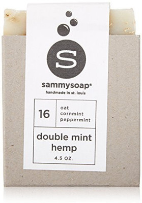 

Sammysoap All Natural Soap Bar, Double Mint Hemp(127.53 g)