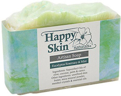 

Happy Skin Naturals Eucalyptus, Rosemary & Mint Artisan Soap(100 g)