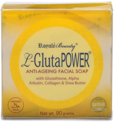 Royale Beauty L Gluta Power Anti Aging Facial Soap With Glutathione(90 g)