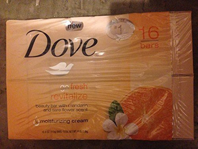 

Dove Go Fresh Revitalize bars Total 16 count(120 ml, Pack of 16)